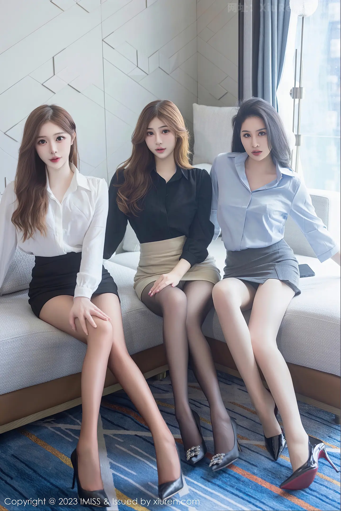 图片[2]-[IMISS爱蜜社]Vol.743 模特Lavinia肉肉＆Jermy＆Lindalinda性感姐妹花私房内衣写真57P-秀人网官方网站